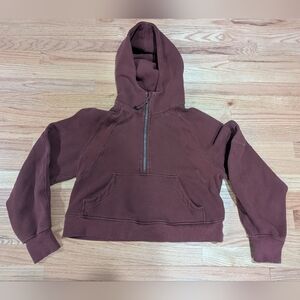 Lululemon Scuba Oversized Half-Zip Hoodie Size Medium